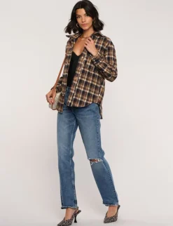Blouses-Heartloom Belle Midnight Shirt