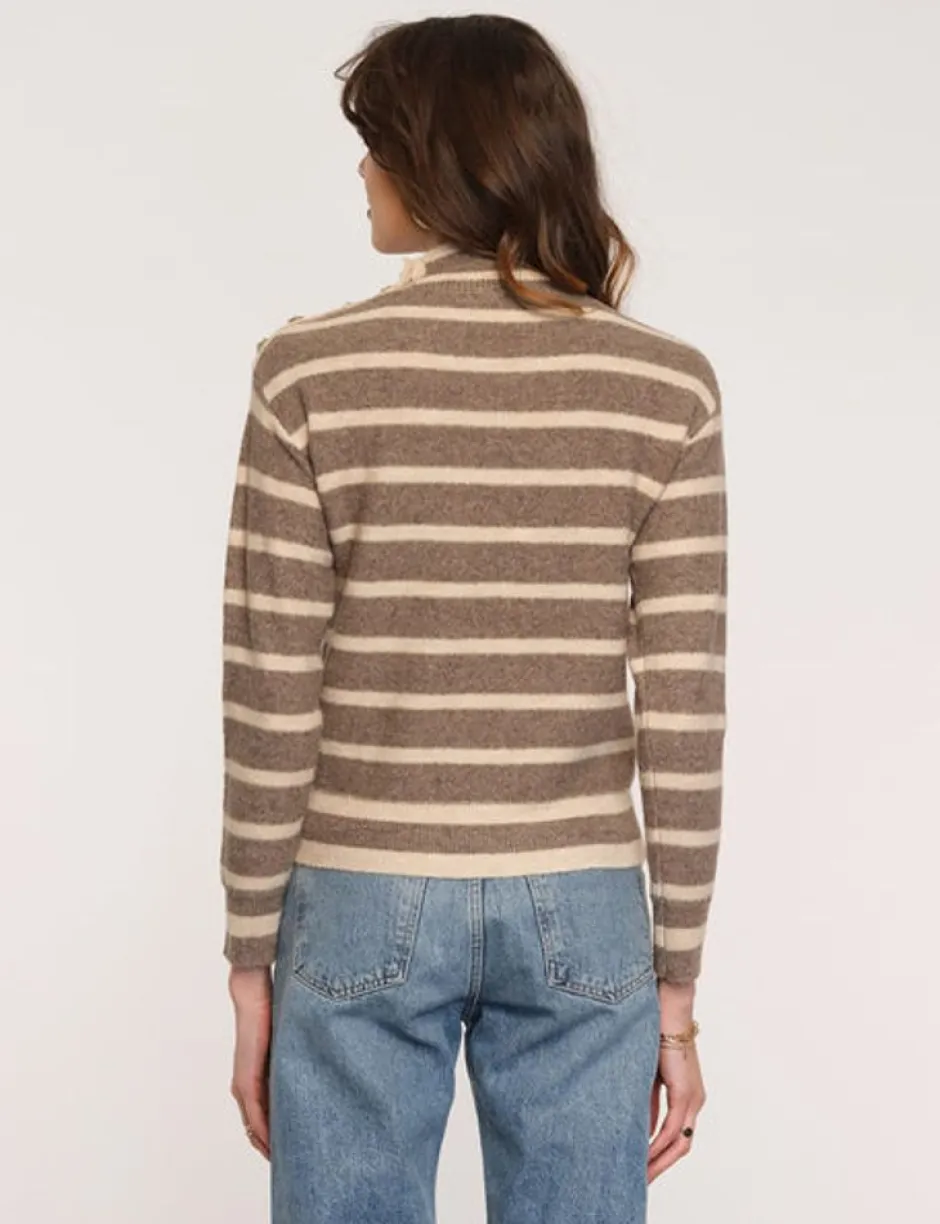 Sweaters-Heartloom Fink Sweater In Taupe