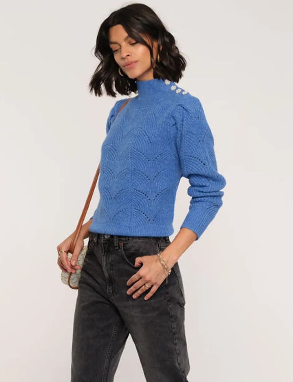 Sweaters-Heartloom Grace Electric Sweater