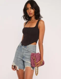 Tanks-Heartloom Herza Black Top