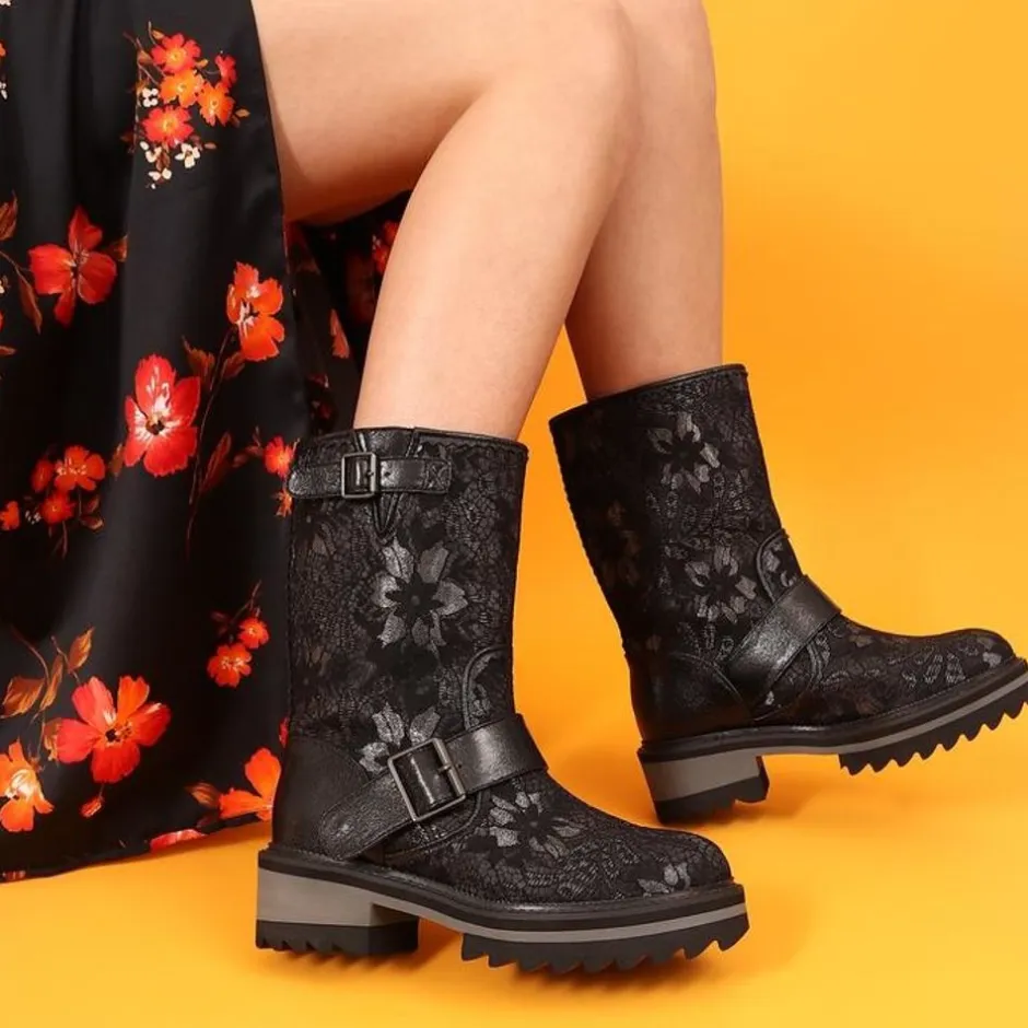Boot-Irregular Choice Autumn Leaves Boots