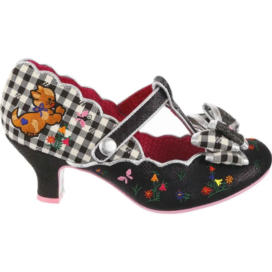 Heel-Irregular Choice Catching Butterflies Heel