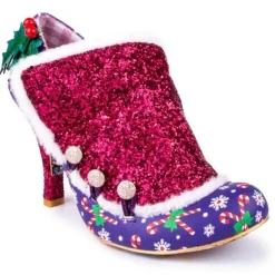 Heel-Irregular Choice Festive Flack