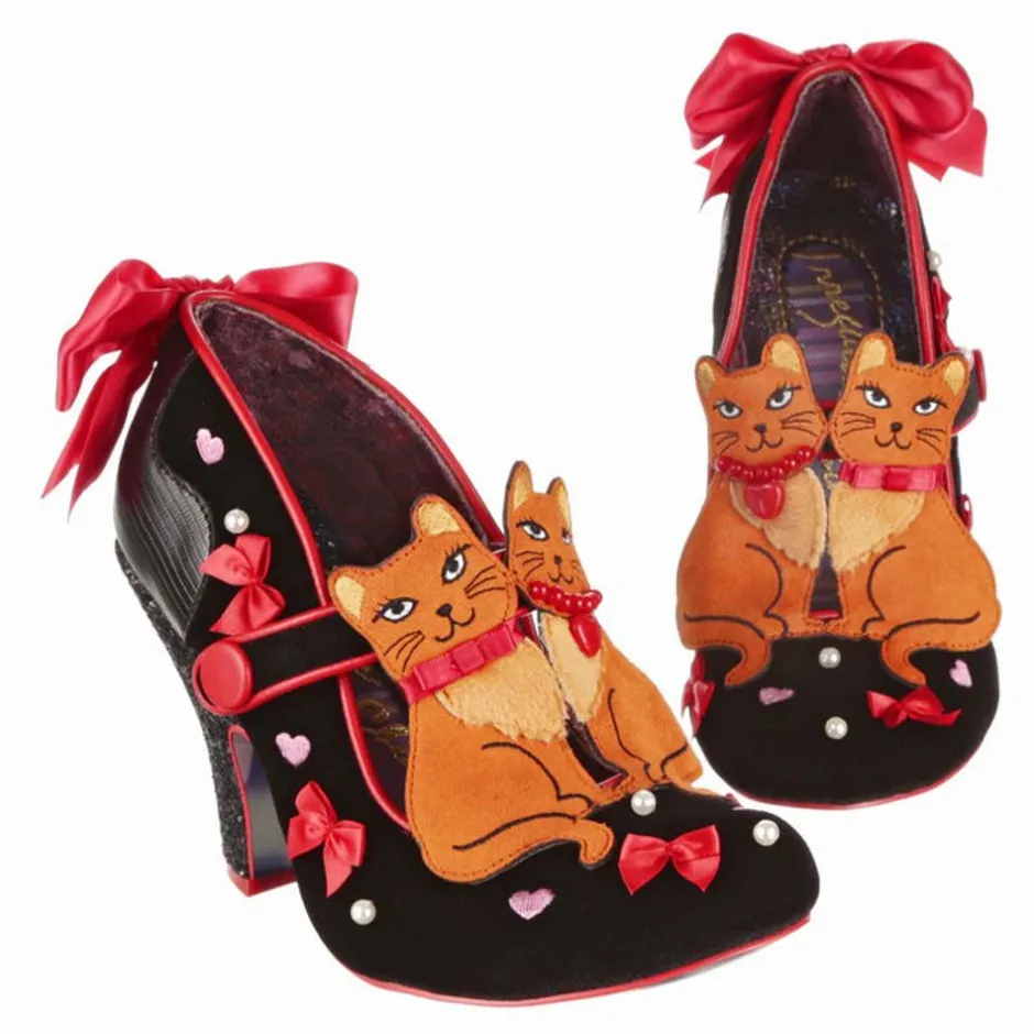 Heel-Irregular Choice Kitty-Bow