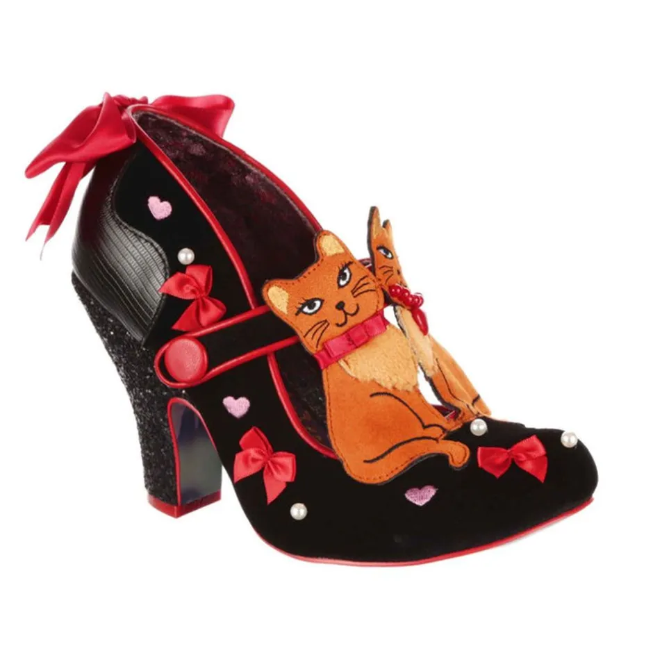 Heel-Irregular Choice Kitty-Bow