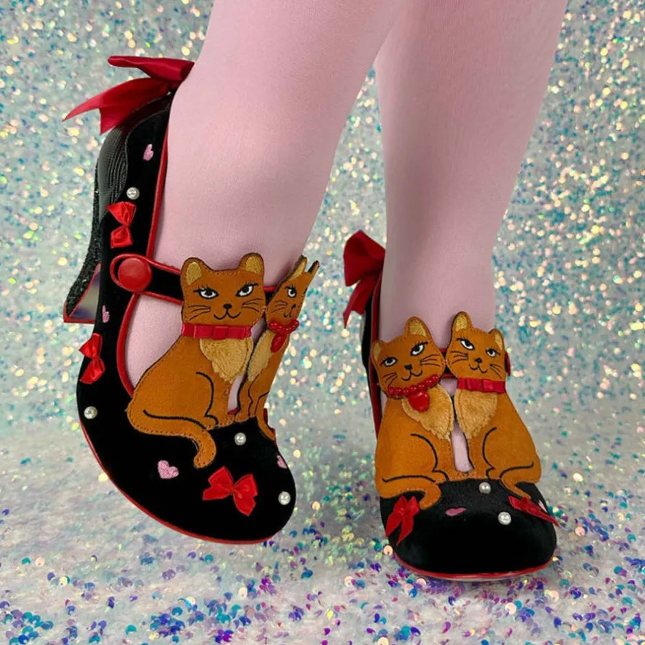 Heel-Irregular Choice Kitty-Bow