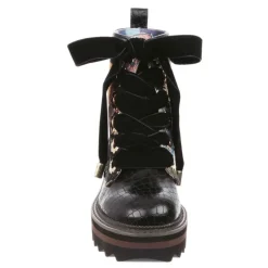 Boot-Irregular Choice Morning Stroll Black
