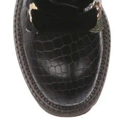 Boot-Irregular Choice Morning Stroll Black