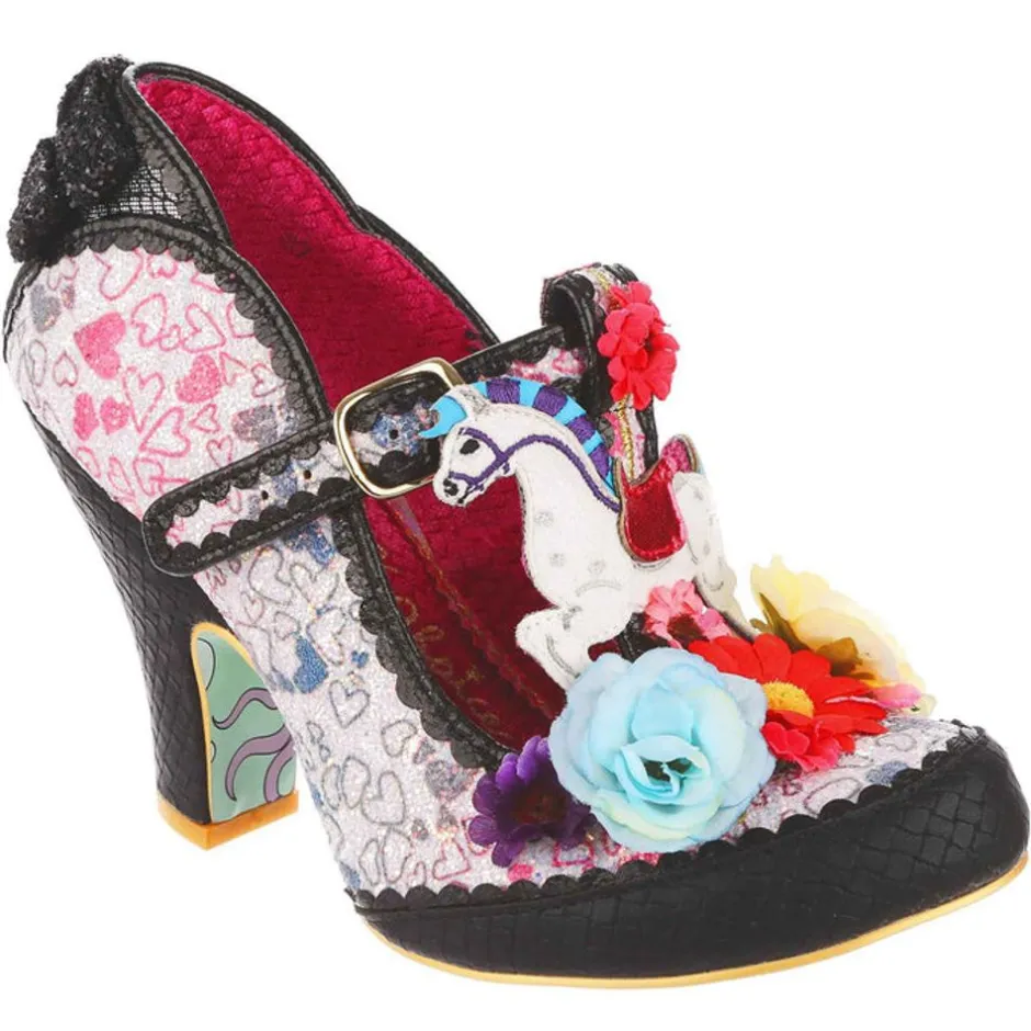Heel-Irregular Choice Swing Around Heel
