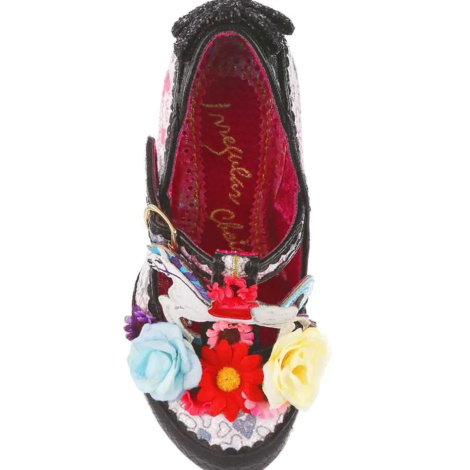 Heel-Irregular Choice Swing Around Heel