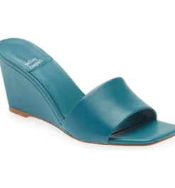 Wedge-Jeffrey Campbell Appetit Teal Wedge