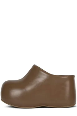 Clog-Jeffrey Campbell Cloggin Dark Natural