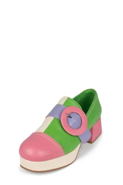 Loafers/Oxfords-Jeffrey Campbell College Pastel Multi