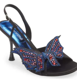 Heel-Jeffrey Campbell Emotions Black Satin