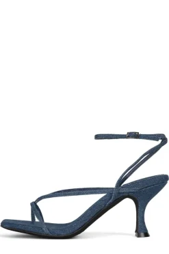 Heel-Jeffrey Campbell Fluxx Blue Denim
