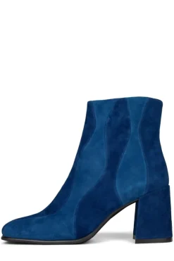 Boot-Jeffrey Campbell Lavalamp Blue Suede Combo