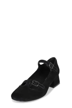 Heel-Jeffrey Campbell Musical Black Suede