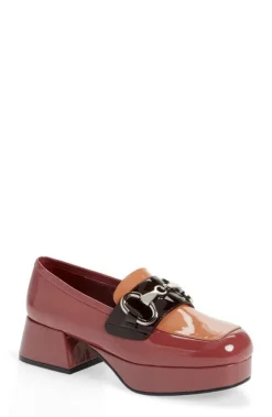 Loafers/Oxfords-Jeffrey Campbell Student-2 Mauve Patent Multi