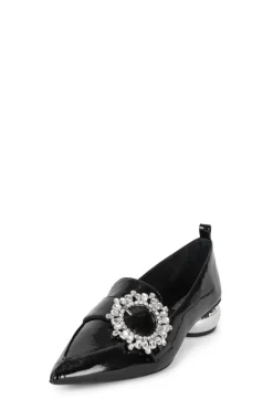 Loafers/Oxfords-Jeffrey Campbell Viona Black Patent