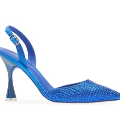 Heel-Jeffrey Campbell Zivote Bright Blue Heel