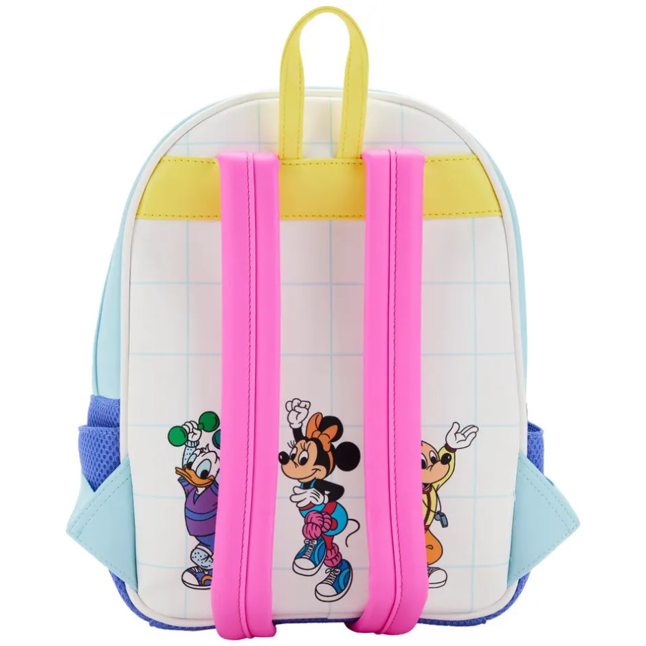 Bags-Loungefly Disney Mousercise Mini Backpack