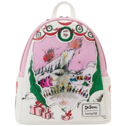 Bags-Loungefly Dr Seuss Grinch Scene Bag
