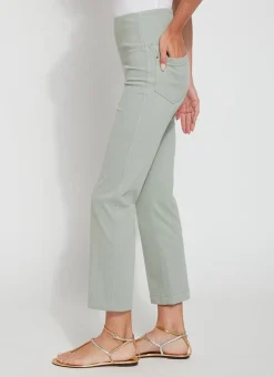 Jeans-Lysse Ankle Denim Baby Bootcut Sage