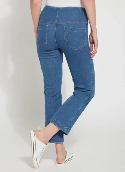 Jeans-Lysse Ankle Denim Baby Bootcut Mid Wash
