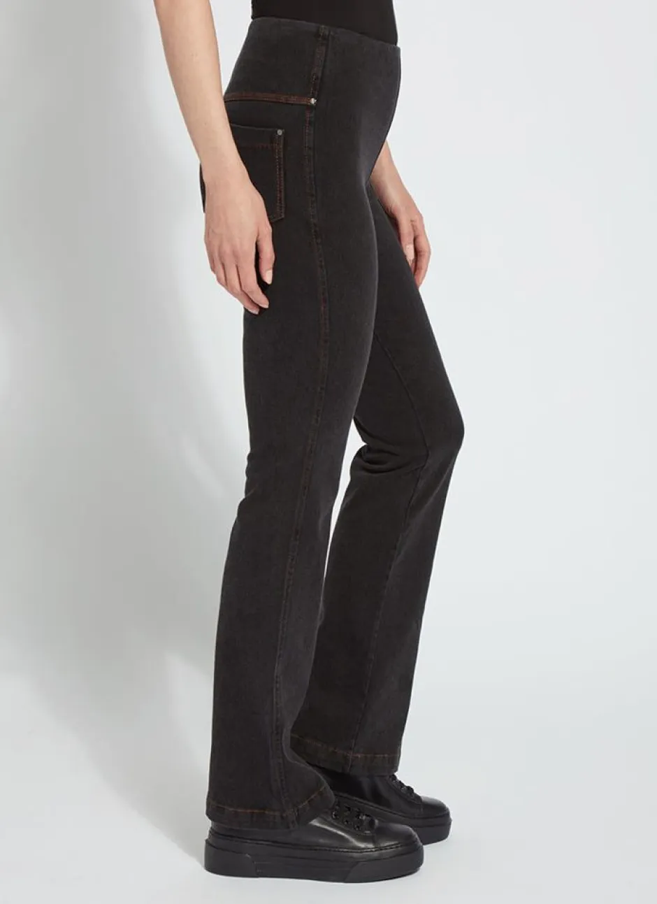 Pants-Lysse Baby Bootcut Denim Midtown Black