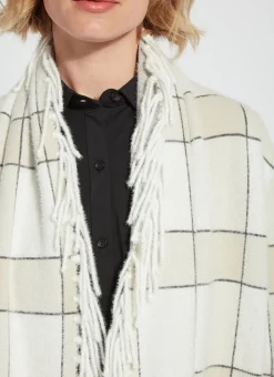 Coats-Lysse Mystic Fringe Sweater Coat Winterland Plaid