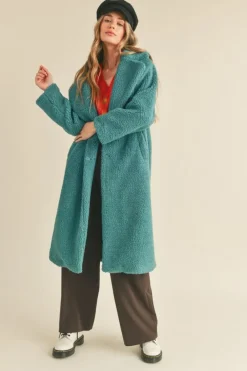 Coats-&Merci &Merci Full Length Teddy Coat