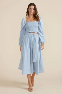 Blouses-MINKPINK Azalea Crop Top