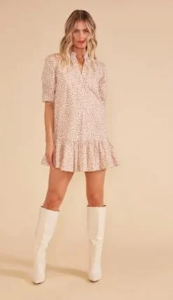Mini-MINKPINK Freya Belted Mini Dress
