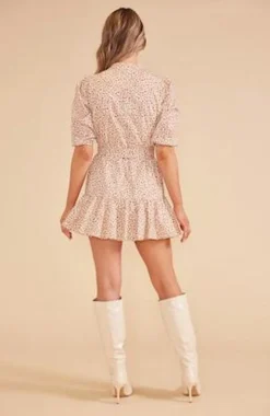 Mini-MINKPINK Freya Belted Mini Dress