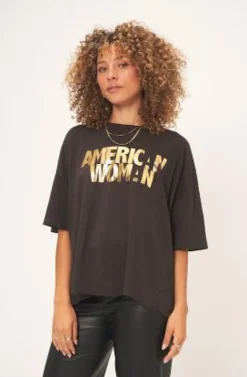 T-Shirts-Project Social T American Woman Perfect Bf Tee