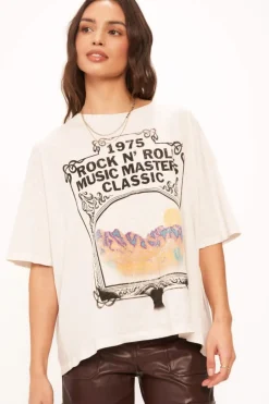 T-Shirts-Project Social T Classic Rock Perfect Bf Tee