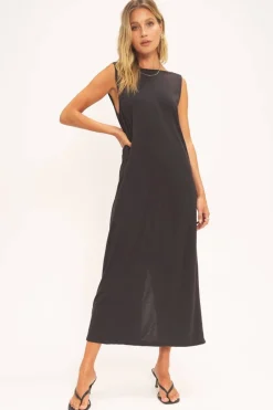 Maxi-Project Social T Gigi Vintage Wash Seamed Dress