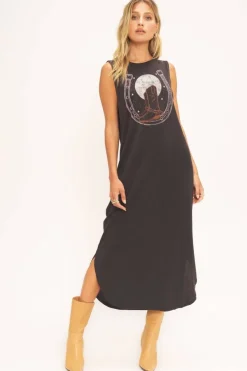 Maxi-Project Social T Lucky Nights Horseshoe Tank Dress