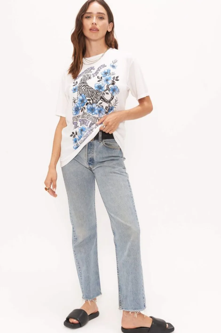 T-Shirts-Project Social T Tiger Energy Easy Fit Tee