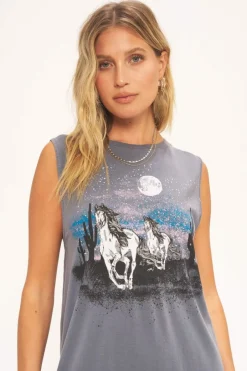 Maxi-Project Social T Wild Horses Tank Dress