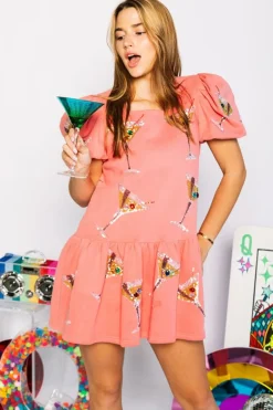 Mini-Queen of Sparkles Dirty Martini Dress