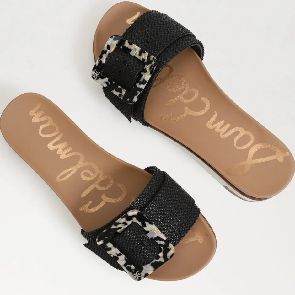 Sandal-Sam Edelman Ariane Black Slide Sandal