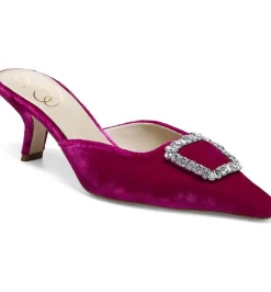 Heel-Sam Edelman Brit Jewel Raspberry Velvet