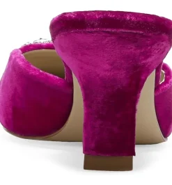 Heel-Sam Edelman Brit Jewel Raspberry Velvet