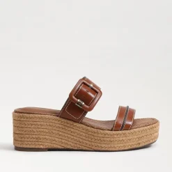 Wedge-Sam Edelman Carson Rich Cognac Wedge