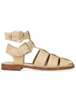 Sandal-Sam Edelman Dawn Ankle Buckle Sandal Bleached Beechwood Weave