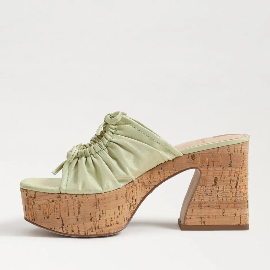 Wedge-Sam Edelman Dova Iced Lime Platform