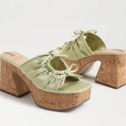 Wedge-Sam Edelman Dova Iced Lime Platform