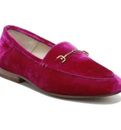 Loafers/Oxfords-Sam Edelman Loraine Bit Loafer Raspberry Velvet