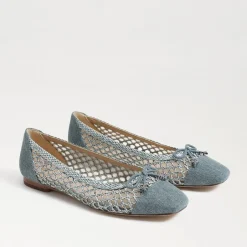 Flat-Sam Edelman May Denim Ballet Flat
